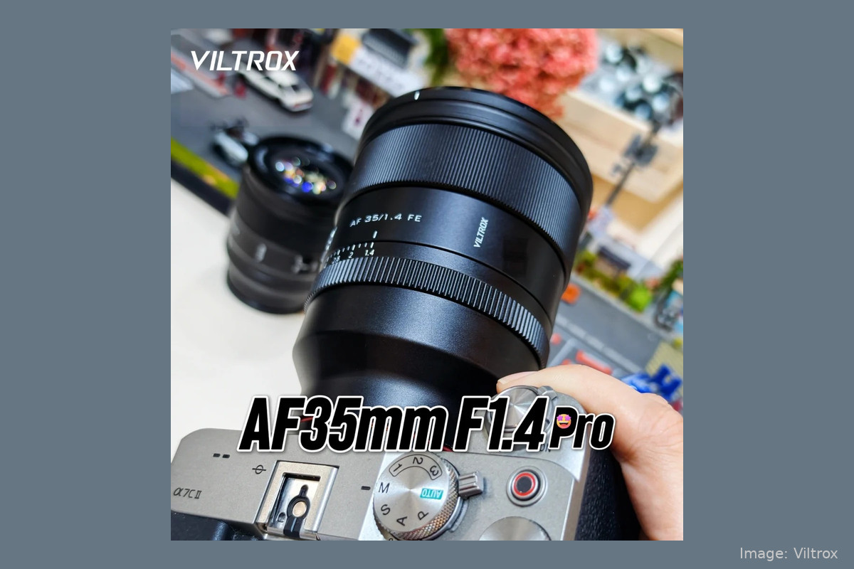 Viltrox AF 35mm f/1.4 Pro from another angle