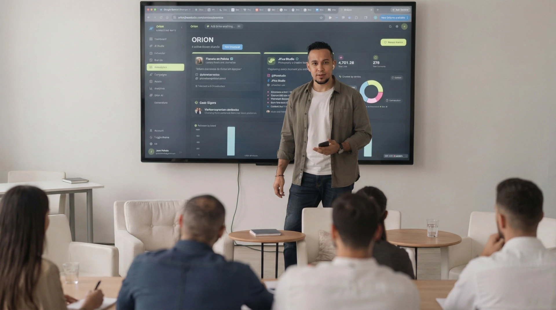 JP Palacio, founder of JPics Studio, Boston